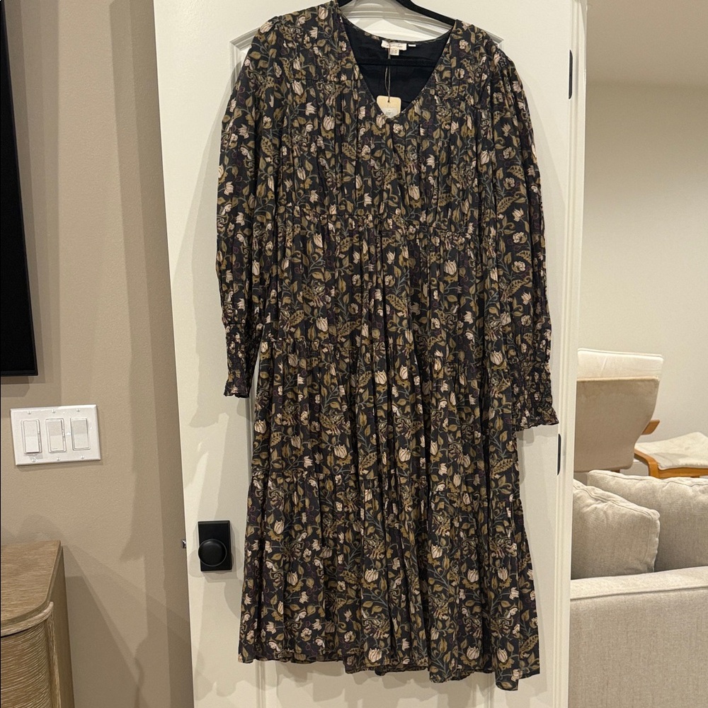 Anthropologie Let Me Be Floral Dress.NWT